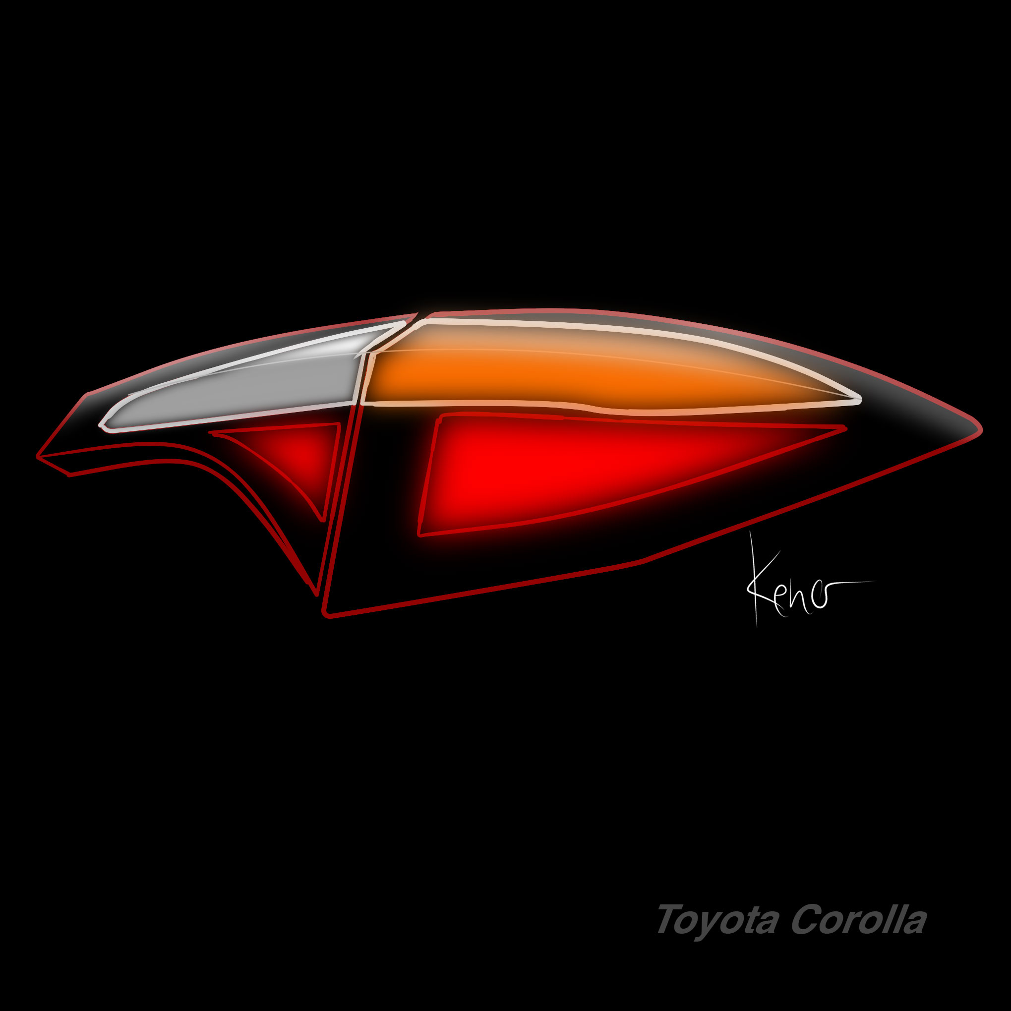 Taillights ToyotaCorolla